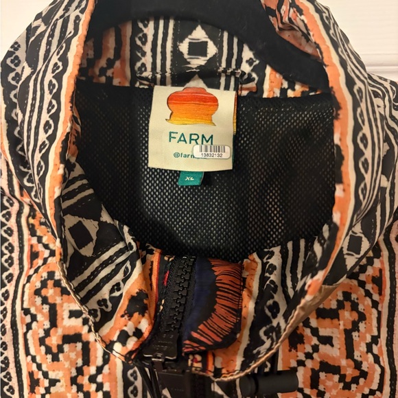 NWOT RARE Farm Rio Borogodo zip up lined tracksuit/ jumper with adjustable waist - Picture 9 of 15